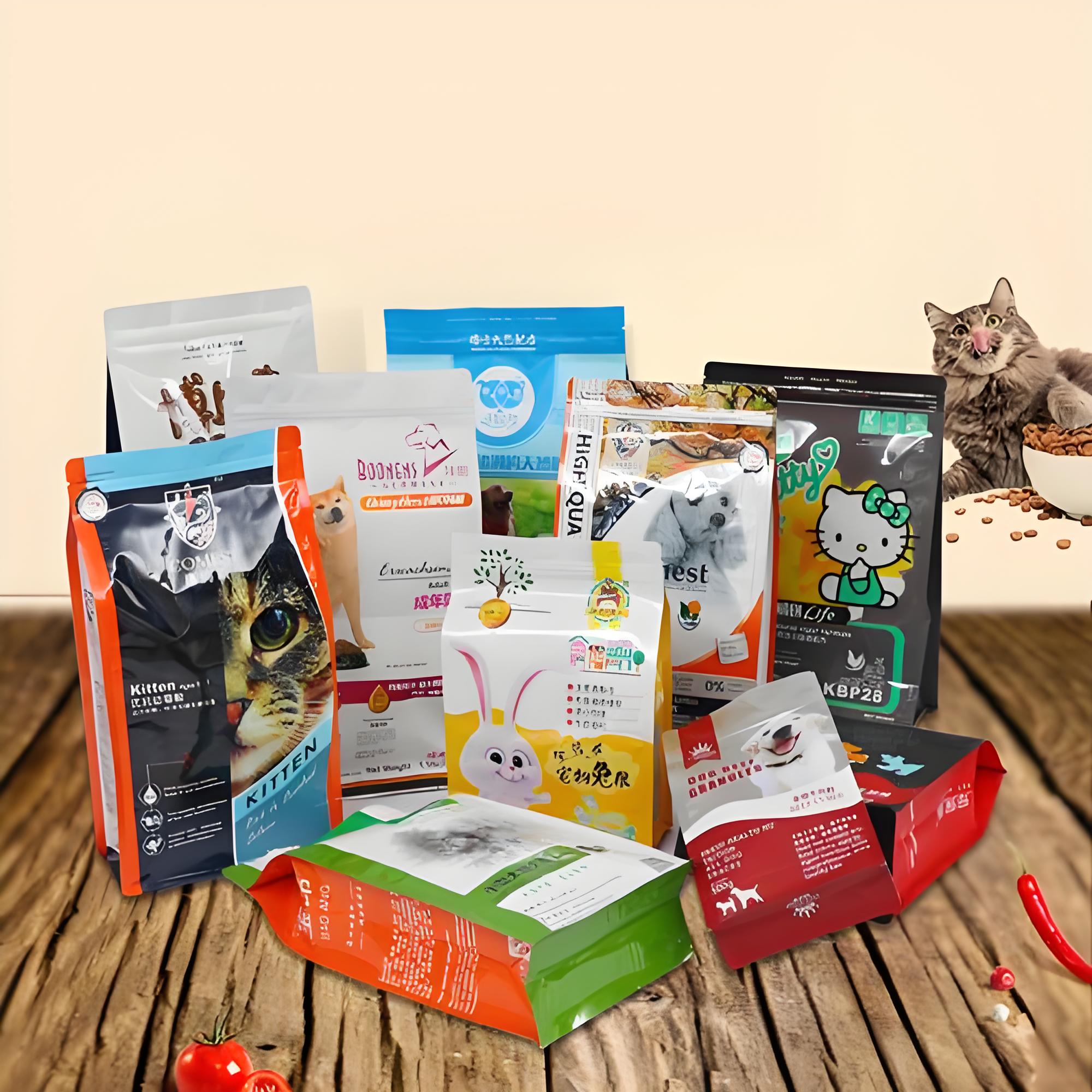 苗栗县食品包装袋猫粮狗粮猫砂袋 - 方案